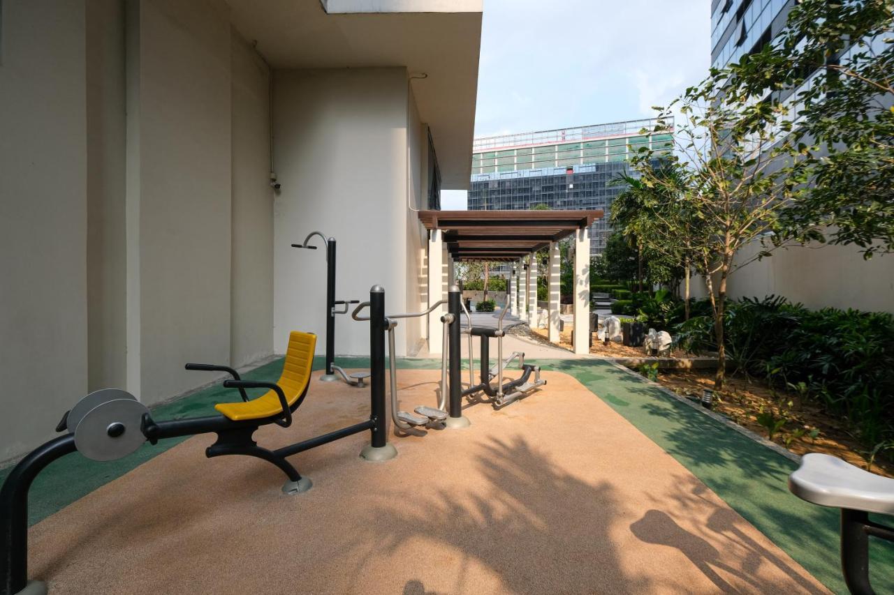 タギッグ Modern 1Br In Uptown Bgcアパートホテル エクステリア 写真